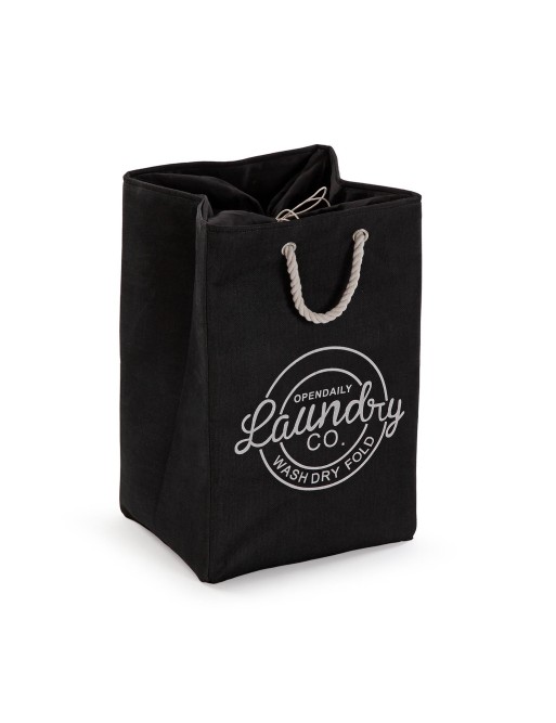 LAUNDRY BASKET MODEL WASH BLACK