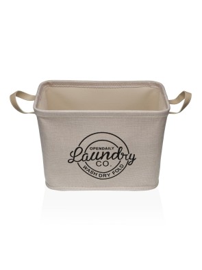 DRY BEIGE LAUNDRY BASKET