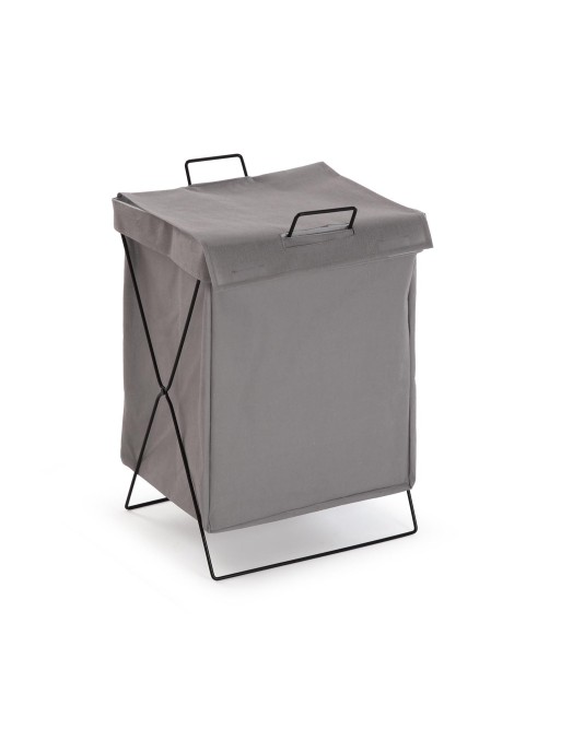 FOLDABLE LAUNDRY BASKET MODEL GRAY