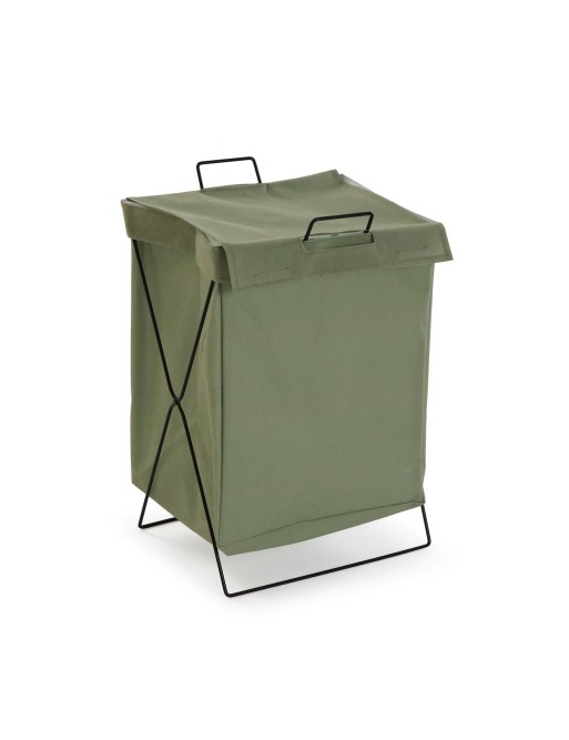 CESTA PARA LA ROPA SUCIA PLEGABLE MODELO VERDE CESTA PARA LA ROPA SUCIA PLEGABLE MODELO VERDE