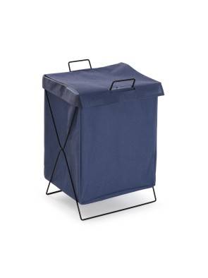 CESTA PARA LA ROPA SUCIA PLEGABLE MODELO AZUL