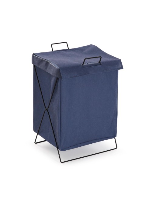 FOLDABLE LAUNDRY BASKET MODEL BLUE