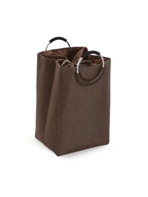BROWN LAUNDRY BASKET MODEL WITH HANDLES