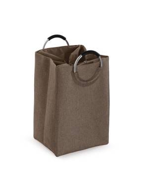 CESTA PARA LA ROPA SUCIA COLOR BEIGE MODELO CON ASAS