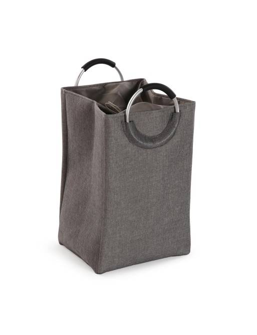 DARK GRAY LAUNDRY BASKET MODEL WITH HANDLES DARK GRAY LAUNDRY BASKET MODEL WITH HANDLES
