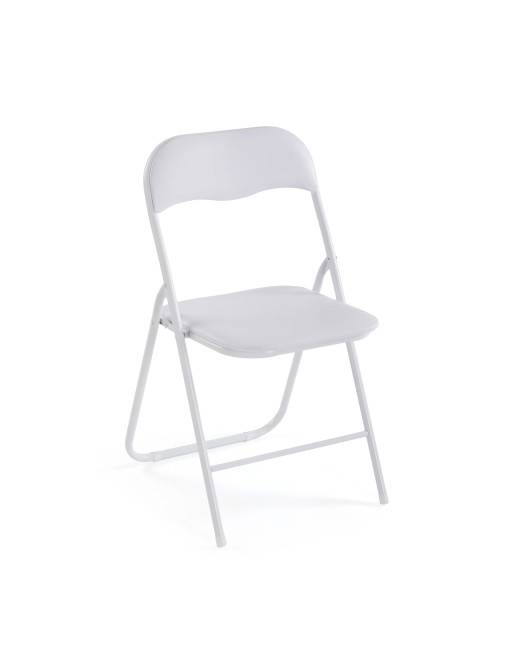 SILLA PLEGABLE BLANCA MODELO TESA SILLA PLEGABLE BLANCA MODELO TESA