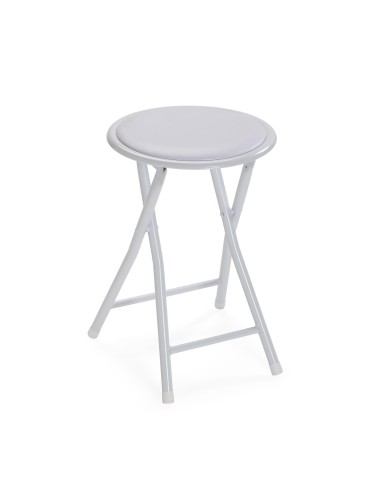 TABOURET PLIANT BLANC MODÈLE TESA