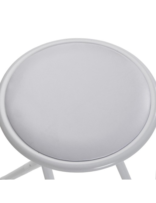 TESA MODEL WHITE FOLDING STOOL