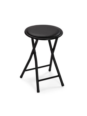 TESA MODEL BLACK FOLDING STOOL