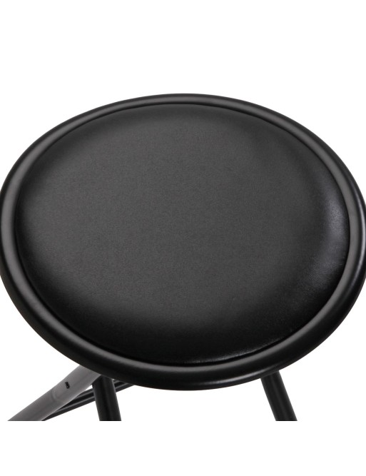 TABOURET PLIANT NOIR MODÈLE TESA