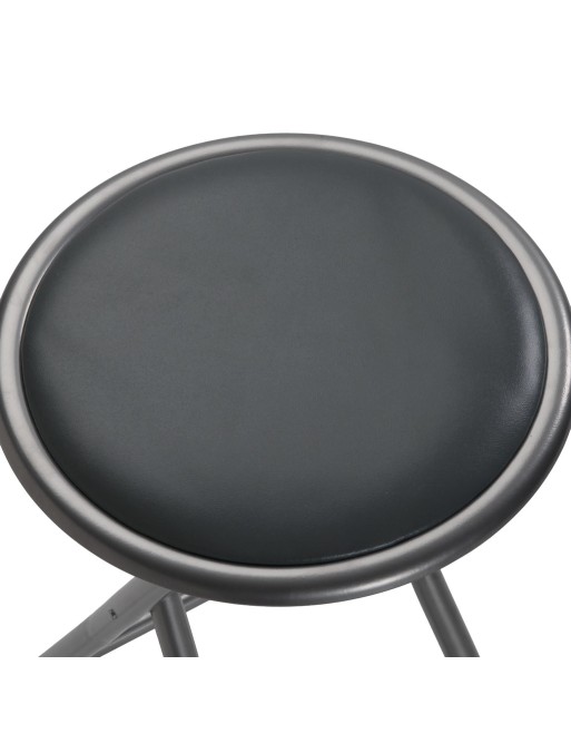 TABURETE PLEGABLE GRIS OSCURO MODELO TESA TABURETE PLEGABLE GRIS OSCURO MODELO TESA