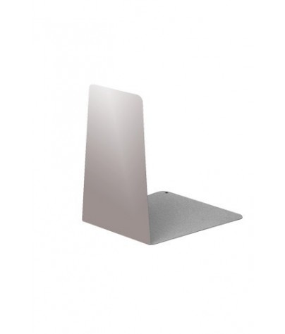 Metal book stand 15x11,5x13,5 cm (Silver color)