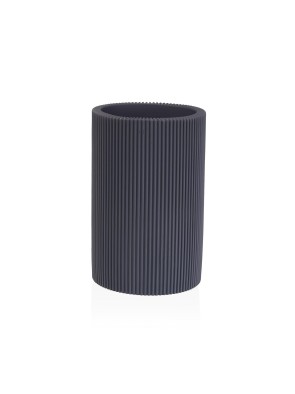 VASO PORTACEPILLOS MODELO ESSENZA GRIS