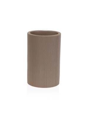 VASO PORTACEPILLOS MODELO ESSENZA BEIGE