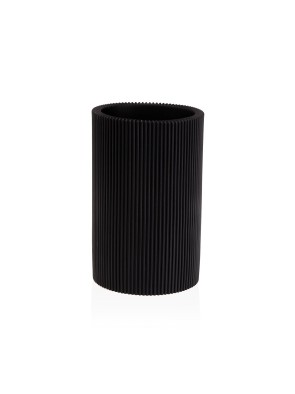 VASO PORTACEPILLOS MODELO ESSENZA NEGRO