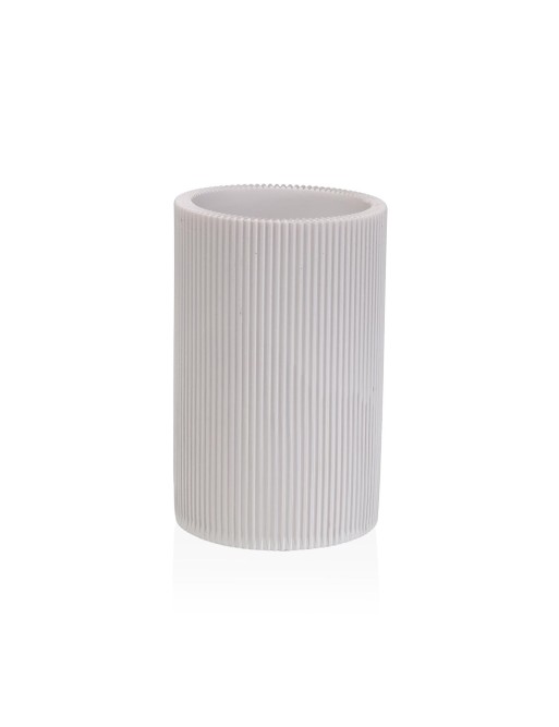 VASO PORTACEPILLOS MODELO ESSENZA BLANCO