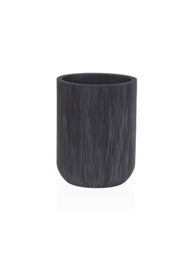 PORTE-BROSSE À DENTS GRIS FONCÉ À COUPER