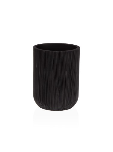 DROP BLACK TOOTHBRUSH HOLDER