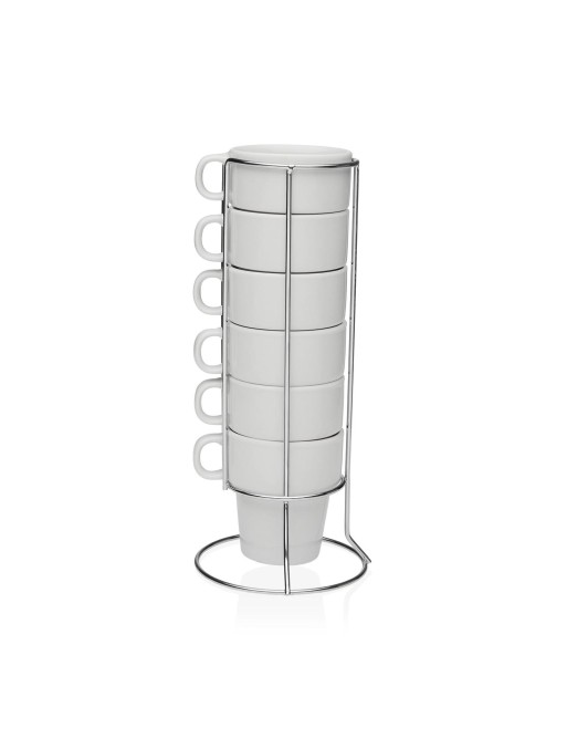 DISPLAY MIT 6 KAFFEETASSEN KAFFEEMODELL