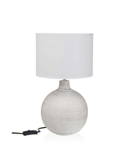 LAMPE DE TABLE EN CÉRAMIQUE BLANCHE MODÈLE ETON LAMPE DE TABLE EN CÉRAMIQUE BLANCHE MODÈLE ETON