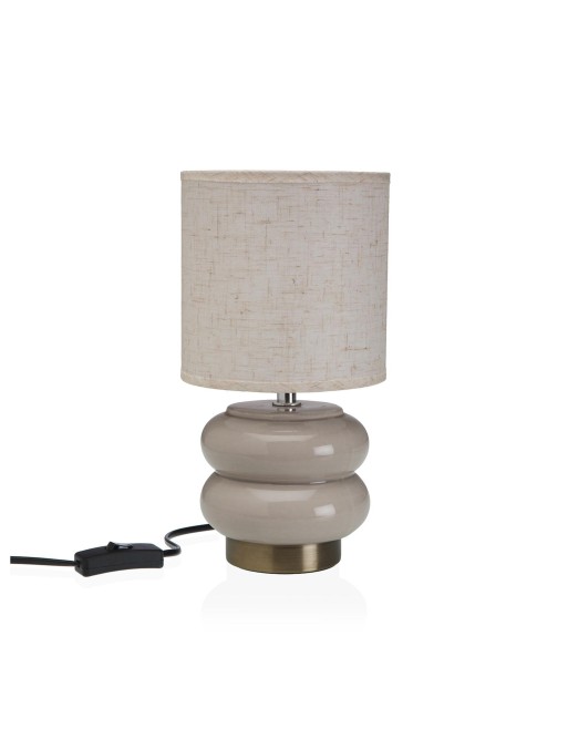 BEIGE CERAMIC TABLE LAMP MODEL TWO BEIGE CERAMIC TABLE LAMP MODEL TWO