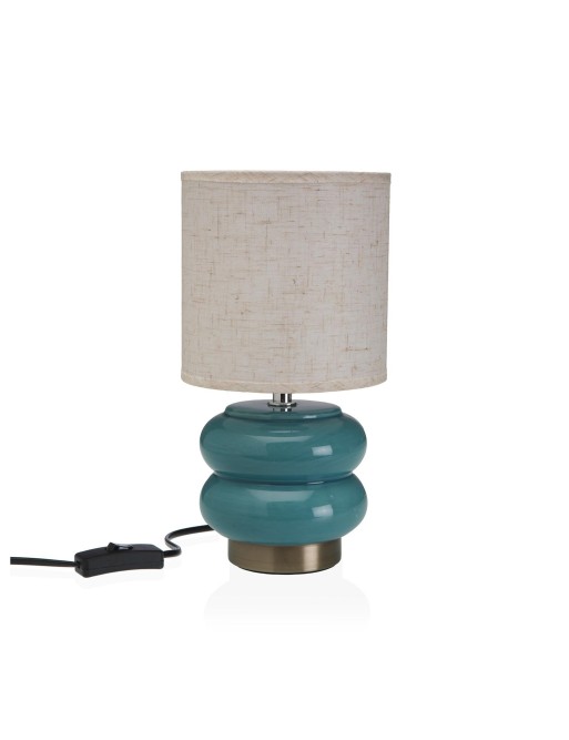 BLUE CERAMIC TABLE LAMP MODEL TWO BLUE CERAMIC TABLE LAMP MODEL TWO