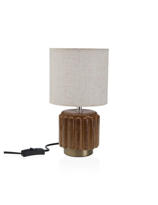 LAMPE DE TABLE EN CÉRAMIQUE KARA BROWN LAMPE DE TABLE EN CÉRAMIQUE KARA BROWN