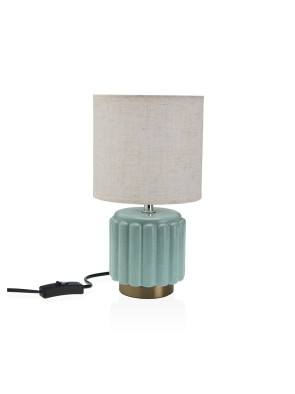 KARA BLUE CERAMIC TABLE LAMP MODEL