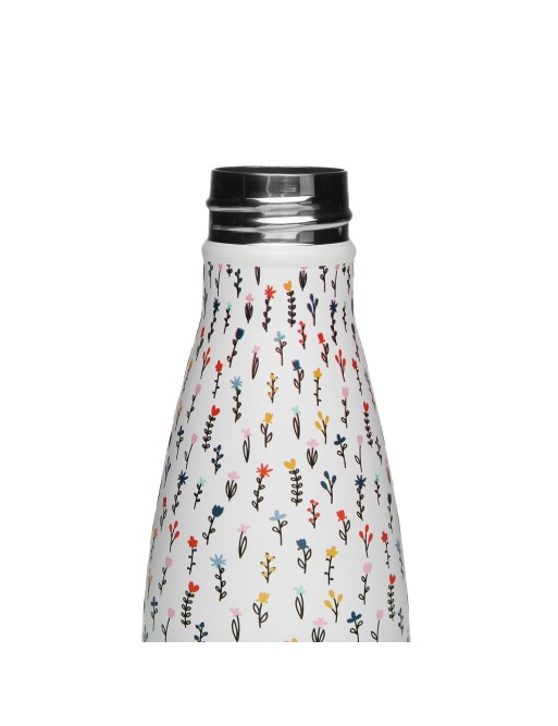 FLORA MODELL EDELSTAHLFLASCHE