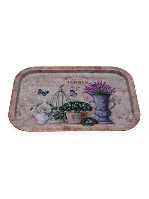 METALLTABLETT MODELL BIENVENUE JARDIN