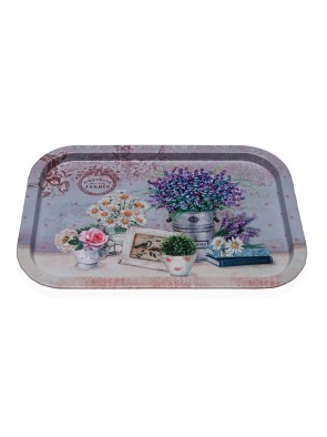METAL TRAY MODEL BIENVENUE JARDIN 1