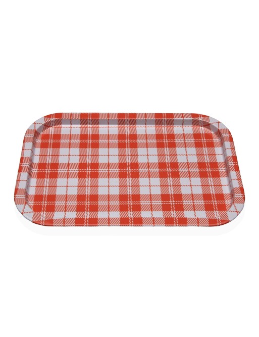 METAL TRAY MODEL RETIA ORANGE