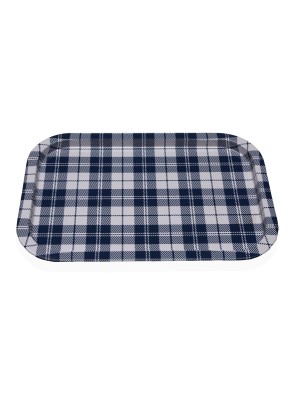 METAL TRAY MODEL RETIA BLUE