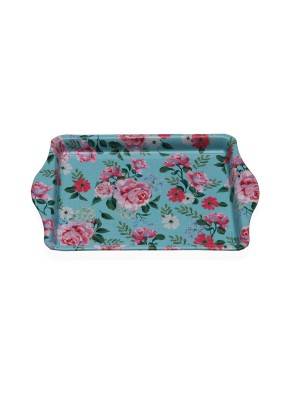 BLAUES TABLETT AUS METALL MIT GRIFFEN MODELL BLOOM