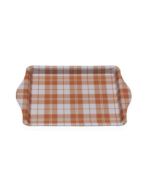 VICHY YELLOW METAL TRAY WITH HANDLES VICHY YELLOW METAL TRAY WITH HANDLES