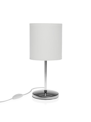 WHITE TABLE LAMP MODEL METAL TULIP