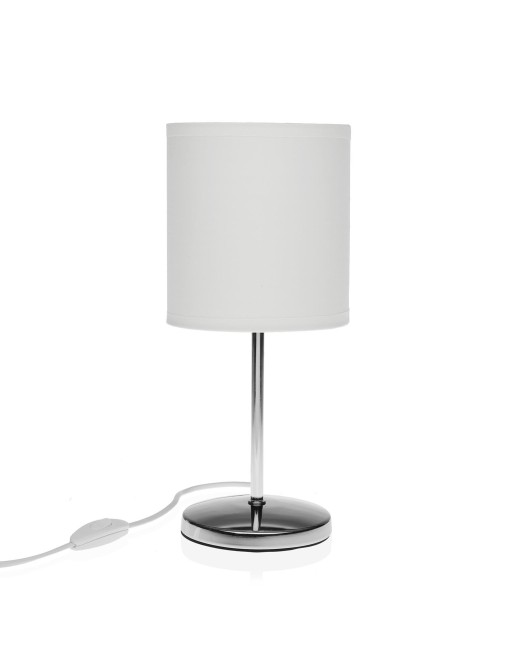 LAMPE DE TABLE BLANCHE MODÈLE TULIPE EN MÉTAL LAMPE DE TABLE BLANCHE MODÈLE TULIPE EN MÉTAL