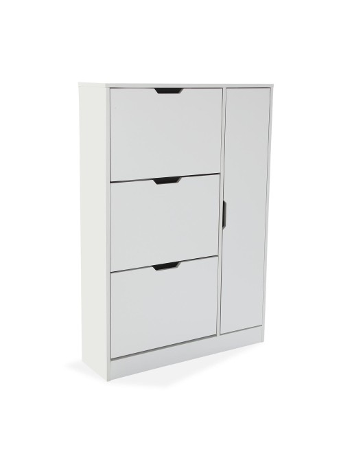 SCHUHSCHRANK MIT 4 SCHUBLADEN WEISS MODELL MELA SCHUHSCHRANK MIT 4 SCHUBLADEN WEISS MODELL MELA