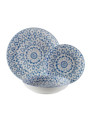 TABLEWARE WITH18 PIECES ARVÍA BLUE MODEL