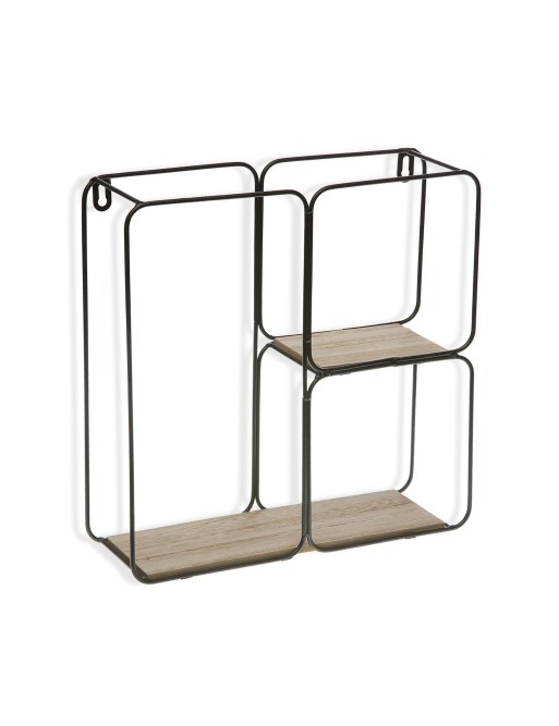 SHELF WITH 3 SQUARE SHELVES FLOWER MODEL