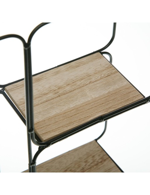 SHELF WITH 3 SQUARE SHELVES FLOWER MODEL