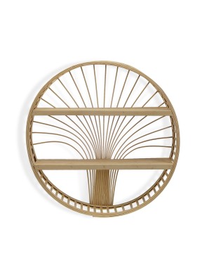 ROUND BAMBOO SHELF TREE MODEL