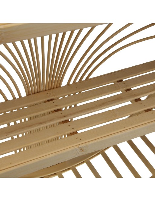 ROUND BAMBOO SHELF TREE MODEL