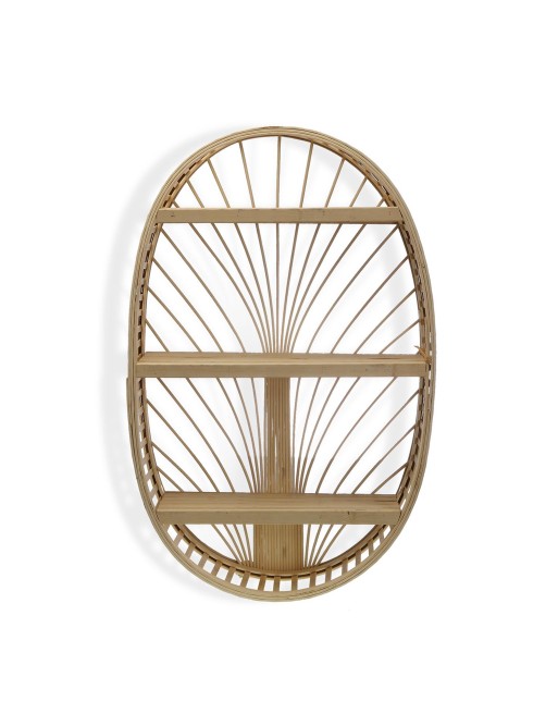 RUNDES BAMBUS REGAL BAUM MODELL 59x38x13 CM RUNDES BAMBUS REGAL BAUM MODELL 59x38x13 CM