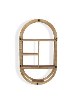 RATTAN REGAL MODELL 80x45x15 CM