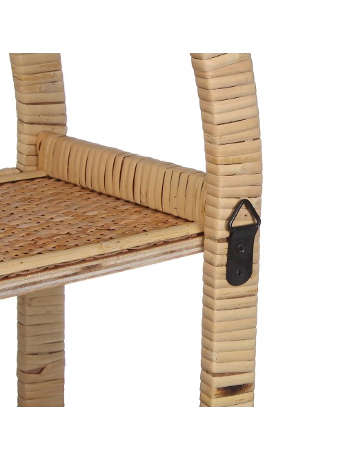 ESTANTERIA DE RATTAN MODELO 80x45x15 CM