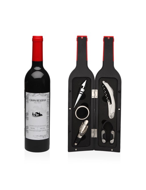 BOTTLE SET WITH 5 UTENSILS MODEL VINO RESERVA
