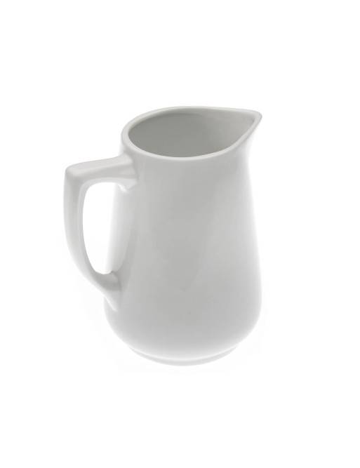 WHITE PORCELAIN MILK JUG CAPACITY 250 ML WHITE PORCELAIN MILK JUG CAPACITY 250 ML