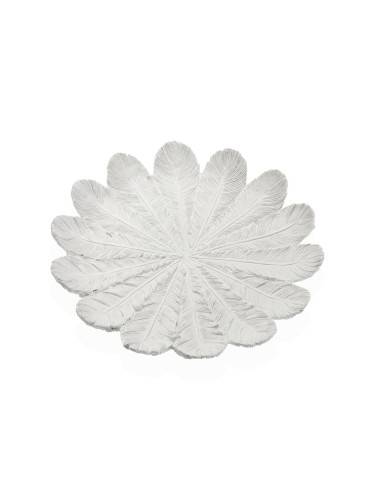 CENTRO DE MESA O FIGUERA DECORATIVA MODELO FLORES BLANCAS