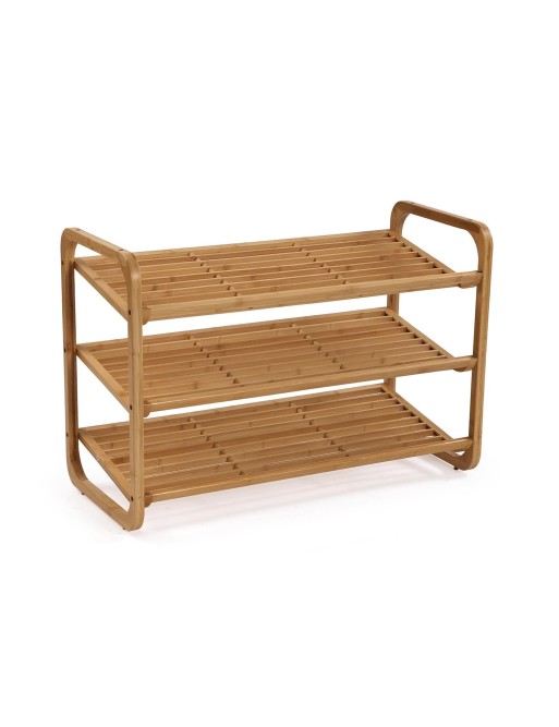 SHOE RACK WITH 3 SHOE SHELVES MODEL BAMBOO